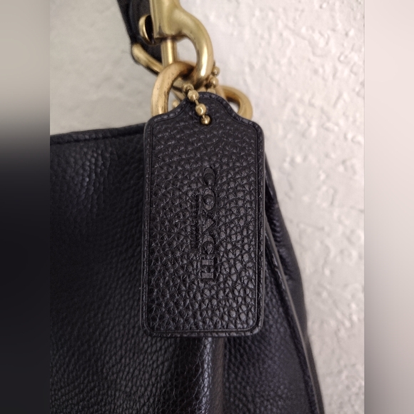 COACH Black Tabby Hobo Crossbody Bag - Picture 8 of 17